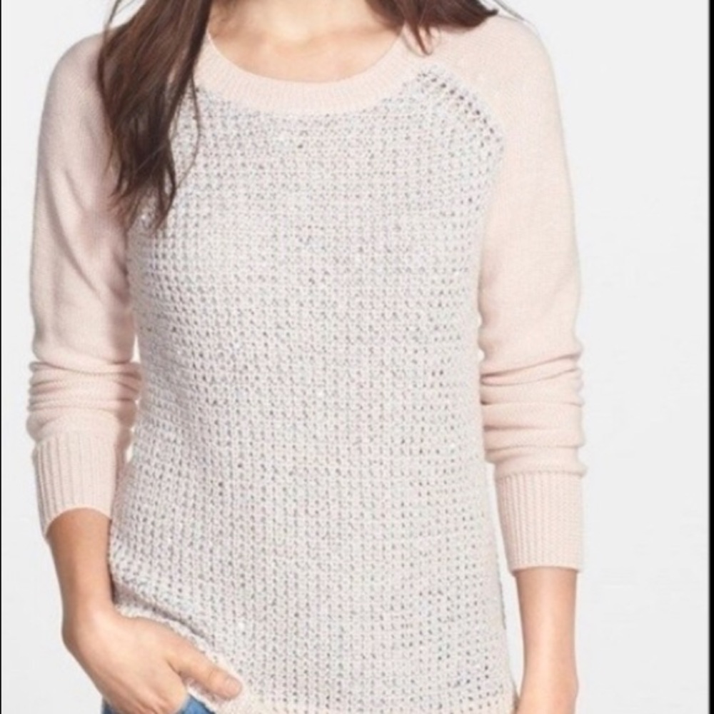 NYDJ sparkle sweater top size sm
